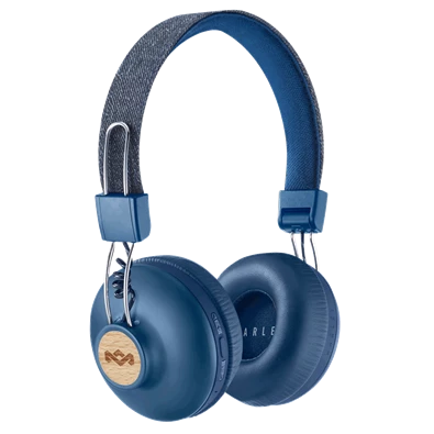 Marley EM-JH133-DN Bluetooth denim fejhallgató headset