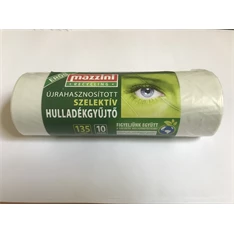 MAZZINI 104071 újrahasznosított erős 10db/roll 135L szelektív hulladékgyűjtő