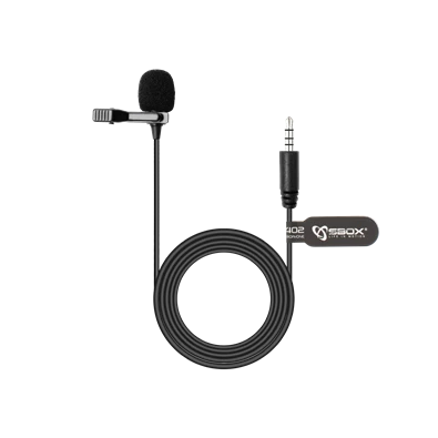 SBOX PM-402 Csiptethető mikrofon, 3.5 mm