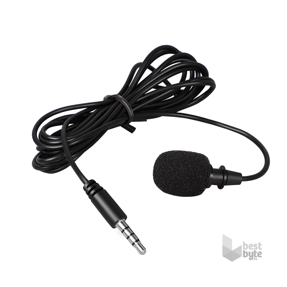 SBOX PM-402 Csiptethető mikrofon, 3.5 mm