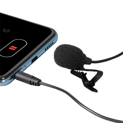 SBOX PM-402 Csiptethető mikrofon, 3.5 mm