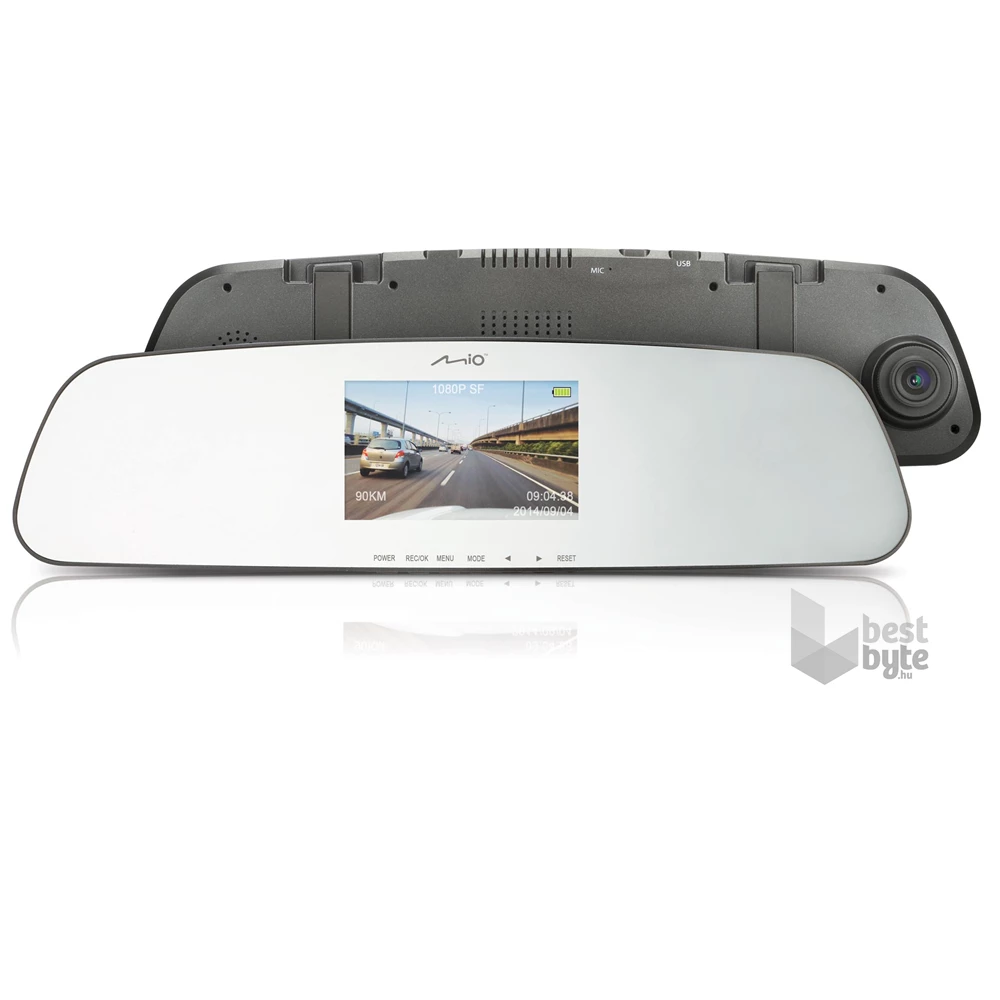 Mio MiVue R30 Extreme HD visszapillantó tükörre szerelhető autós kamera