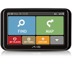 Mio Spirit 6970 Full Europe LM 5" Bluetooth TMC GPS autós navigáció