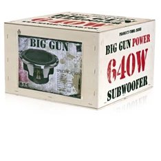 MNC Big Gun mélysugárzó, 30cm, 4 Ohm