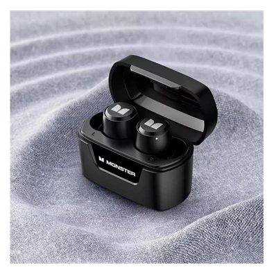 MONSTER XKT05 True Wireless Bluetooth fekete fülhallgató