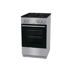 MORA P2252A1S szürke, szabadonálló, gáz, főzőzóna: 4, sütő:70L, tűzhely