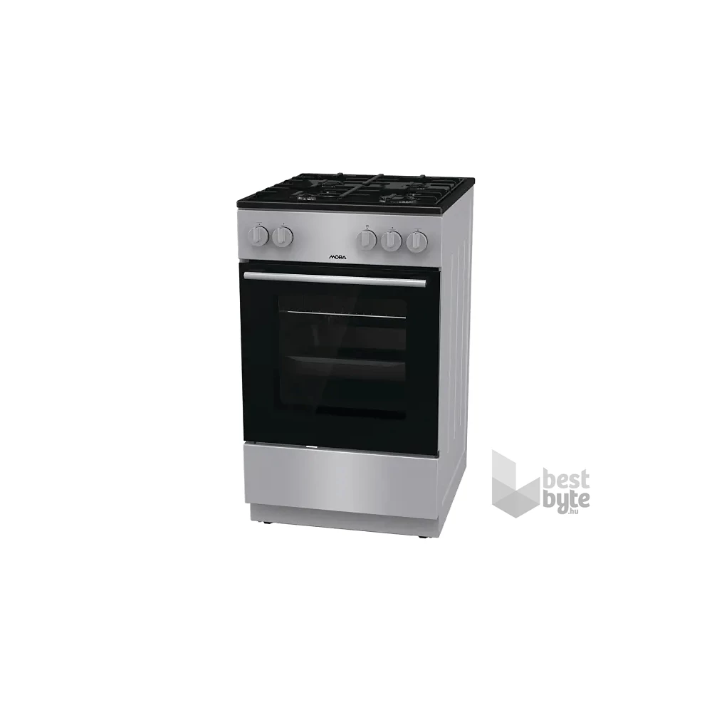 MORA P2252A1S szürke, szabadonálló, gáz, főzőzóna: 4, sütő:70L, tűzhely