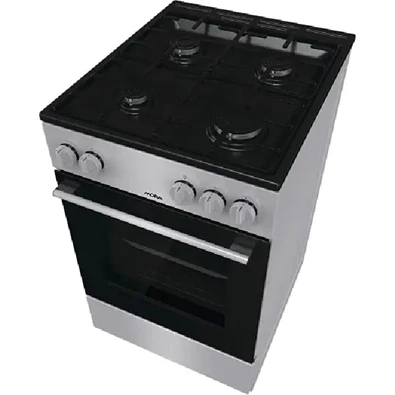 MORA P2252A1S szürke, szabadonálló, gáz, főzőzóna: 4, sütő:70L, tűzhely