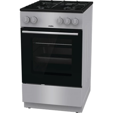 MORA P2252A1S szürke, szabadonálló, gáz, főzőzóna: 4, sütő:70L, tűzhely