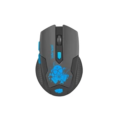 MOU Fury Stalker Vezeték nélküli gamer optikai egér - fekete/kék