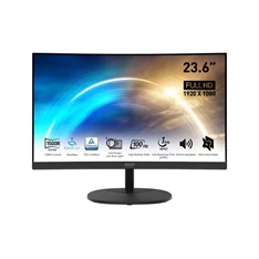 MSI 23,6" PRO MP2412C FHD VA 100Hz HDMI/DP fekete ívelt Business monitor (Újracsomagolt) MSI 23,6" PRO MP2412C FHD VA 100Hz HDMI/DP fekete ívelt Business monitor (Újracsomagolt)