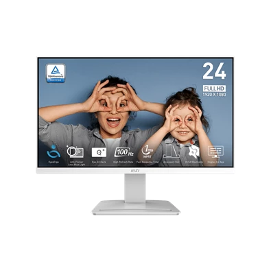 MSI 23,8" Business PRO MP2412W FHD IPS 100Hz HDMI/DP fehér monitor