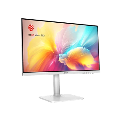 MSI 23,8" Modern MD2412PW FHD IPS 100Hz HDMI/USB-C fehér Business monitor
