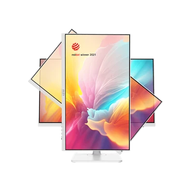 MSI 23,8" Modern MD2412PW FHD IPS 100Hz HDMI/USB-C fehér Business monitor