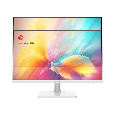 MSI 23,8" Modern MD2412PW FHD IPS 100Hz HDMI/USB-C fehér Business monitor