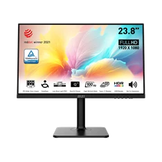 MSI 23,8" Modern MD2412P FHD IPS 100Hz HDMI/USB-C fekete Business monitor