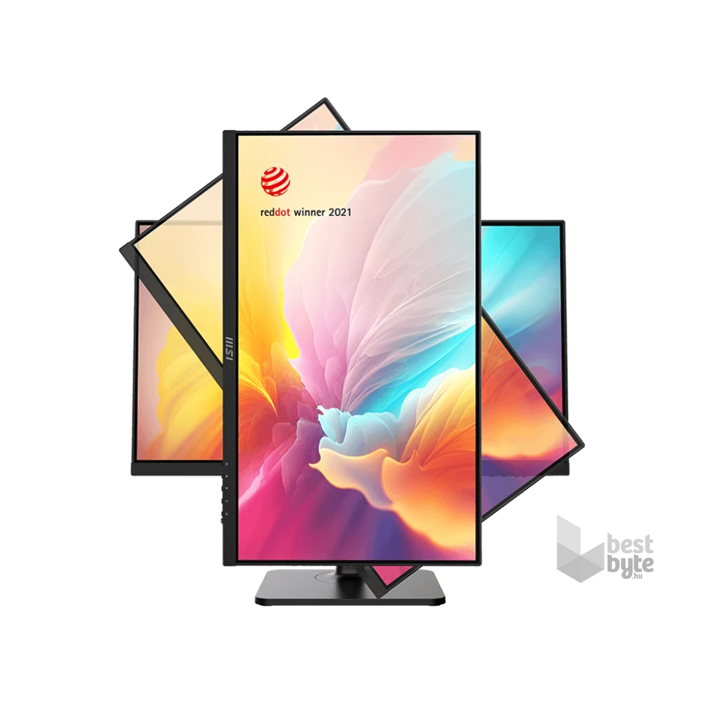 MSI 23,8" Modern MD2412P FHD IPS 100Hz HDMI/USB-C fekete Business monitor