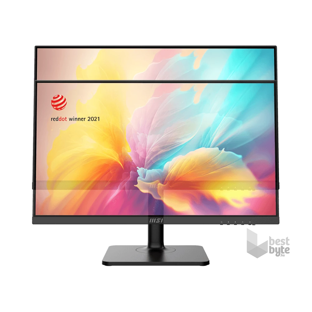 MSI 23,8" Modern MD2412P FHD IPS 100Hz HDMI/USB-C fekete Business monitor