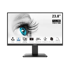 MSI 23,8" PRO MP2412 FHD VA 100Hz HDMI/DP fekete Business monitor (Újracsomagolt) MSI 23,8" PRO MP2412 FHD VA 100Hz HDMI/DP fekete Business monitor (Újracsomagolt)
