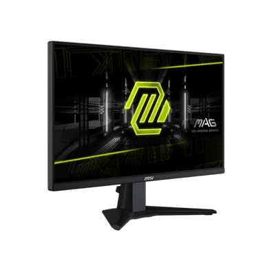 MSI 24,5" MAG 255F E20 FHD Rapid IPS 200Hz HDMI/DP fekete gamer monitor