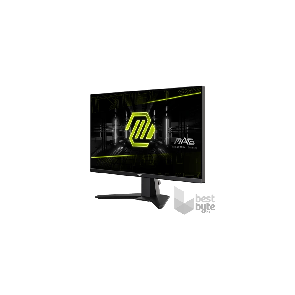 MSI 24,5" MAG 255F E20 FHD Rapid IPS 200Hz HDMI/DP fekete gamer monitor