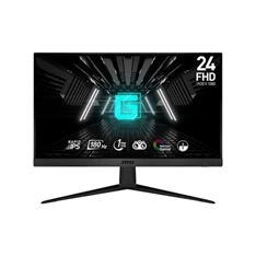MSI 24" G2412F FHD IPS 180Hz DP/HDMI fekete gamer monitor