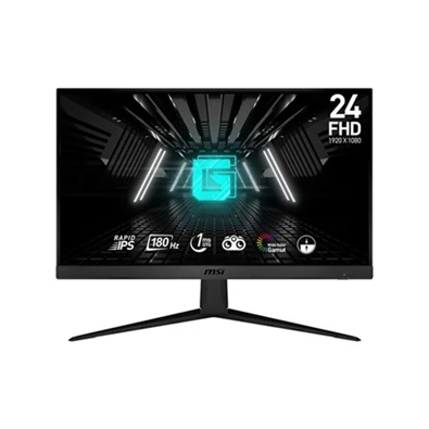 MSI 24" G2412F FHD IPS 180Hz DP/HDMI fekete gamer monitor