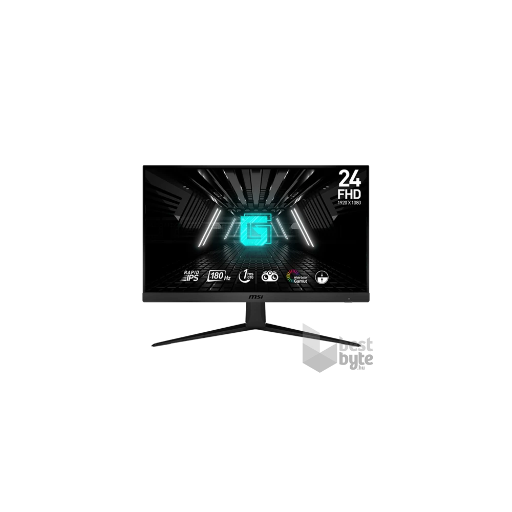 MSI 24" G2412F Rapid FHD IPS FHD 180Hz DP/HDMI gamer monitor