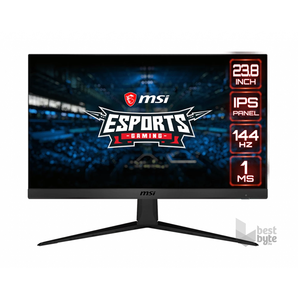 MSI 24" Optix G241 FHD IPS 144Hz DP/HDMI Esport gamer monitor