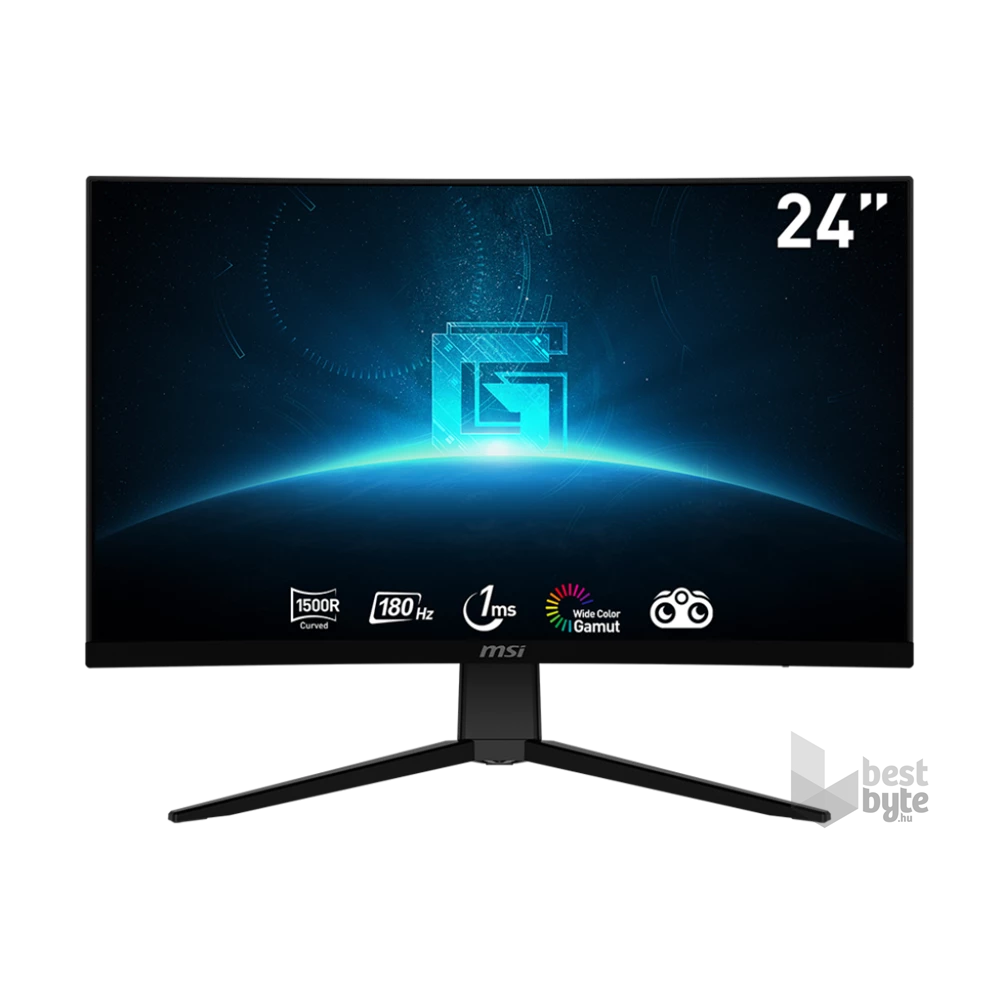 MSI 24" Optix G2422C FHD VA 180Hz DP/HDMI ívelt gamer monitor