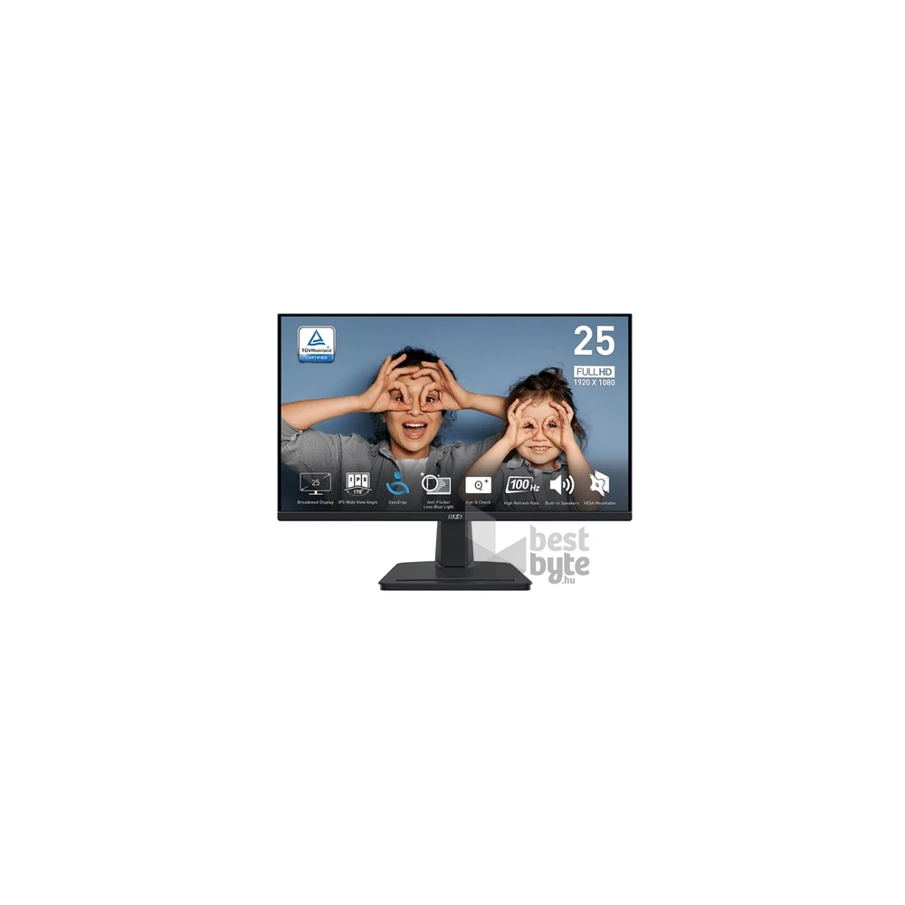 MSI 25" PRO MP251 FHD IPS 100Hz HDMI/VGA monitor