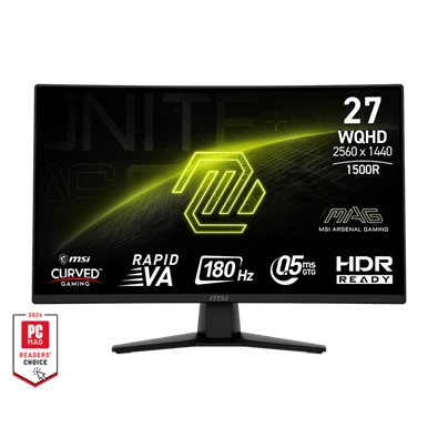 MSI 27" 274CQF Rapid VA WQHD 180Hz HDMI/DP gamer monitor