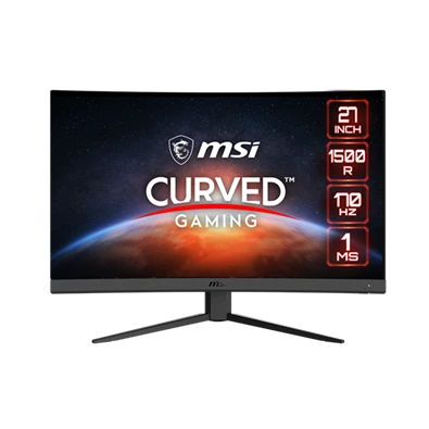 MSI 27" G27CQ4 E2 WQHD VA 170Hz DP/HDMI ívelt LED gamer monitor