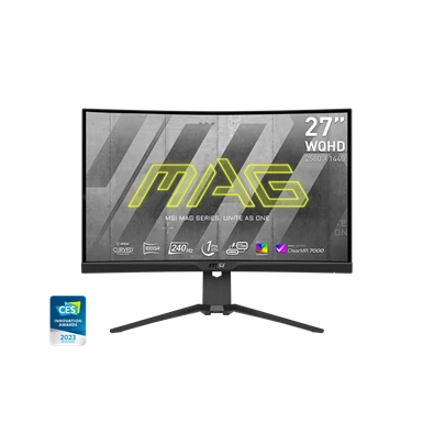 MSI 27" MAG 275CQRXF WQHD VA 240Hz HDMI/DP/USB ívelt gamer monitor