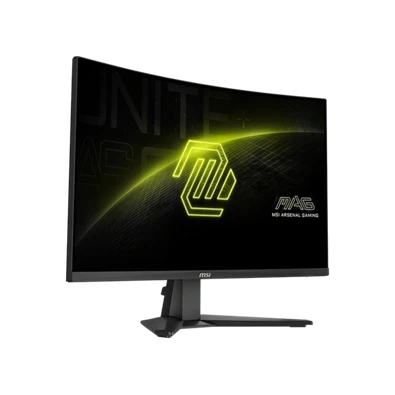 MSI 27" MAG 276CF E20 FHD Rapid VA 200Hz HDMI/DP fekete gamer monitor (Újracsomagolt)