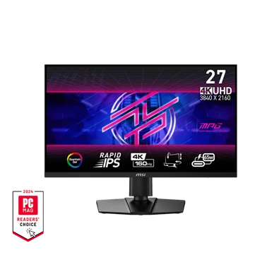 MSI 27" MPG 274URF QD Rapid IPS UHD 160Hz HDMI/DP/USB-C gamer monitor