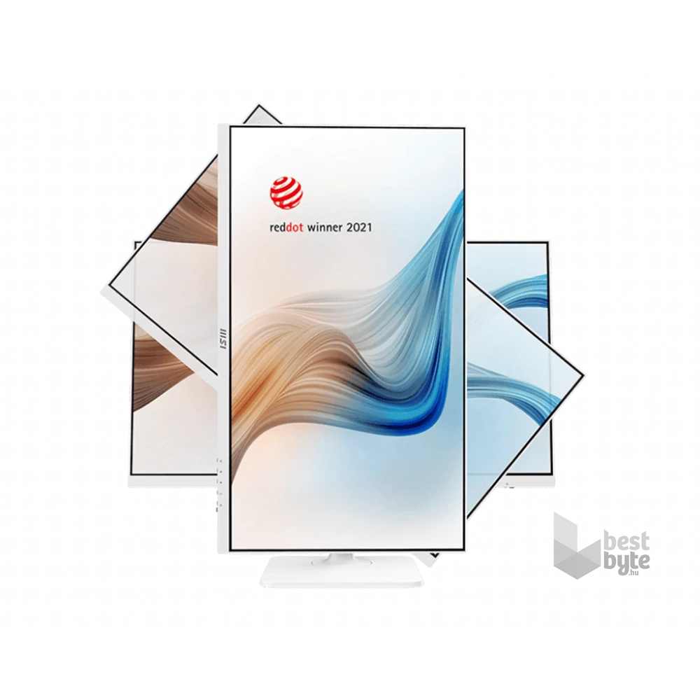 MSI 27" Modern MD272XPW FHD IPS 100Hz HDMI/DP/USB-C fehér Business monitor