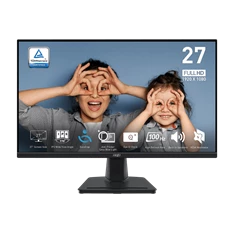 MSI 27" Pro MP275 FHD IPS 100Hz HDMI/VGA fekete monitor