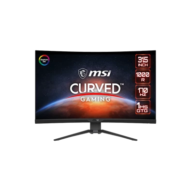 MSI 31,5" MAG 325CQRF-QD WQHD 4K VA 170Hz HDMI/DP/USB ívelt gamer monitor