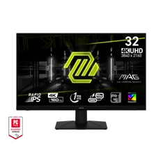 MSI 32" MAG 322URDF E16 UHD IPS 320/160Hz HDMI/DP/USB-C fekete gamer monitor