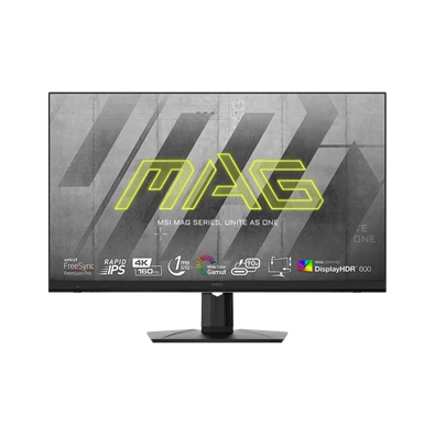 MSI 32" MAG 323UPF 4K UHD IPS 160Hz HDMI/DP/USB/USB-C fekete gamer monitor