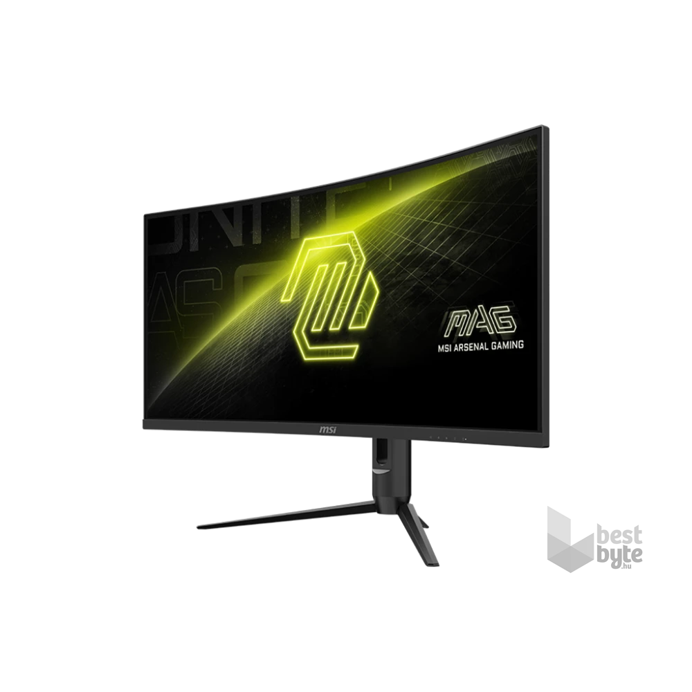 MSI 34" Gaming 342CQR E2 UWQHD VA LED 180Hz HDMI/DP ívelt gamer monitor