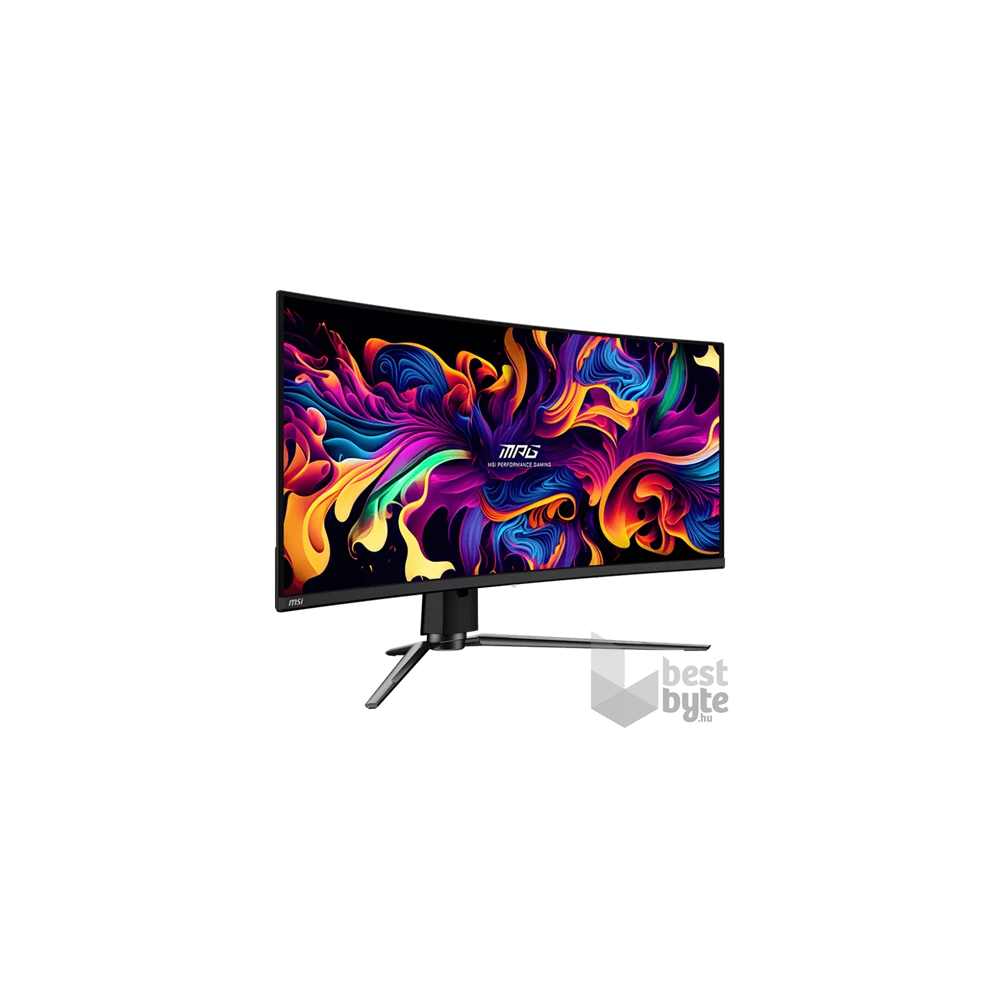 MSI 34" MPG 341CQPX UWQHD QD-OLED 240Hz HDMI/DP/USB-C ívelt gamer monitor