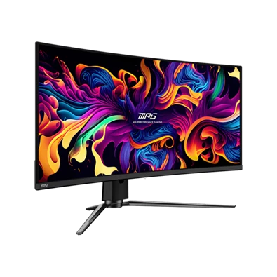 MSI 34" MPG 341CQPX UWQHD QD-OLED 240Hz HDMI/DP/USB-C ívelt gamer monitor