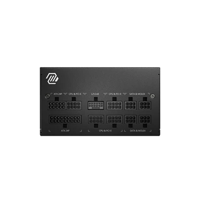 MSI 750W 80+ Gold moduláris tápegység