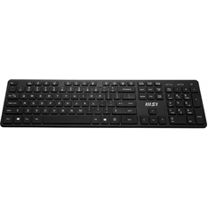 MSI ACCY Bill, RF1430 Vezetéknélküli billenytűzet + MA04W Vezetéknélküli egér, Fekete