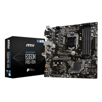 MSI B360M PRO-VDH Intel B360 LGA1151 mATX alaplap
