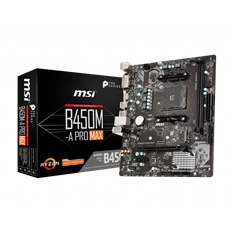 MSI B450M-A PRO MAX AMD B450 AM4 mATX alaplap