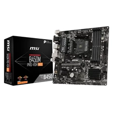 MSI B450M PRO-VDH MAX AMD B450 AM4 mATX alaplap