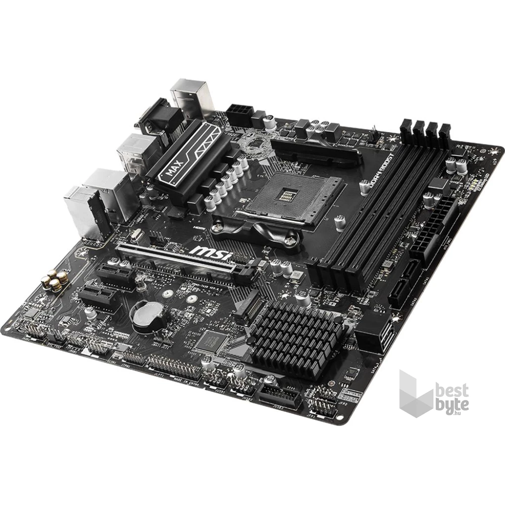 MSI B450M PRO-VDH MAX AMD B450 AM4 mATX alaplap